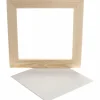 Hot Creativ Company Træramme m. malerplade (25,8 x 25,8 cm)