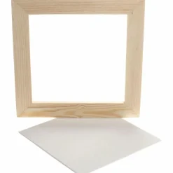 Hot Creativ Company Træramme m. malerplade (25,8 x 25,8 cm)