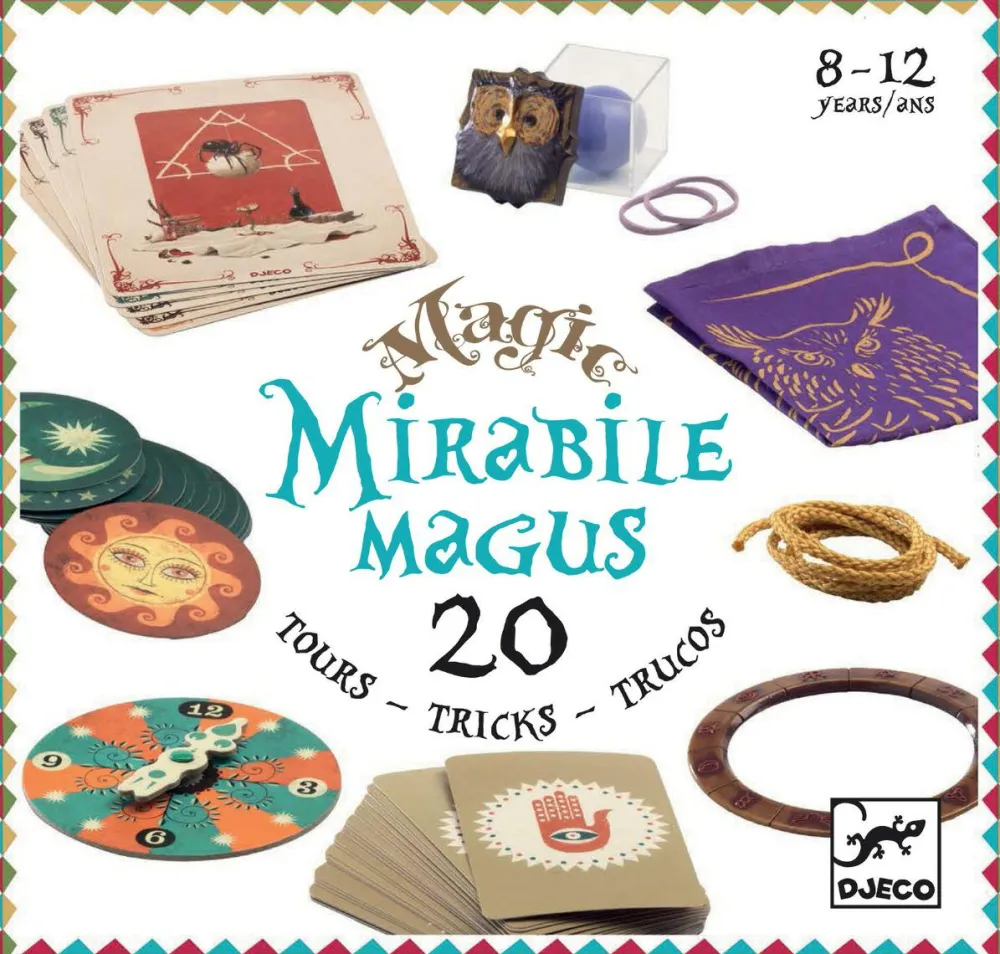 Hot Djeco Tryllesæt - Mirabile Magus med 20 tricks
