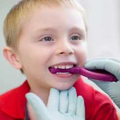 Tyggegreb m. tekstur, Rød - Standard