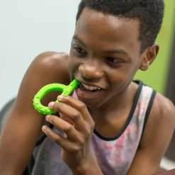 Tyggegreb m. tekstur, Rød - Standard