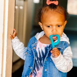 Tyggegreb m. tekstur, Rød - Standard