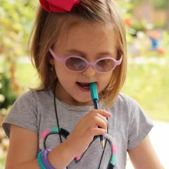 Discount Tyggetop, Krypto-Bite, Mørkeblå - Standard