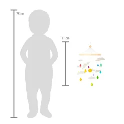 Online small foot Uro - Regnbue-skyer