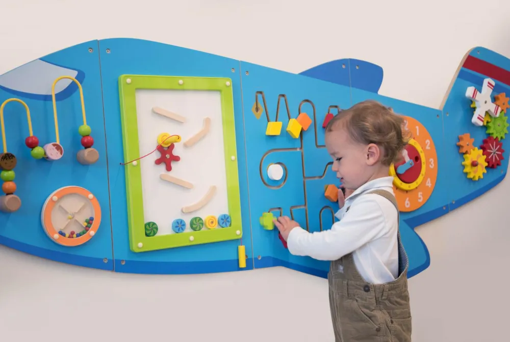 Outlet Vægpanel - Flyvemaskine