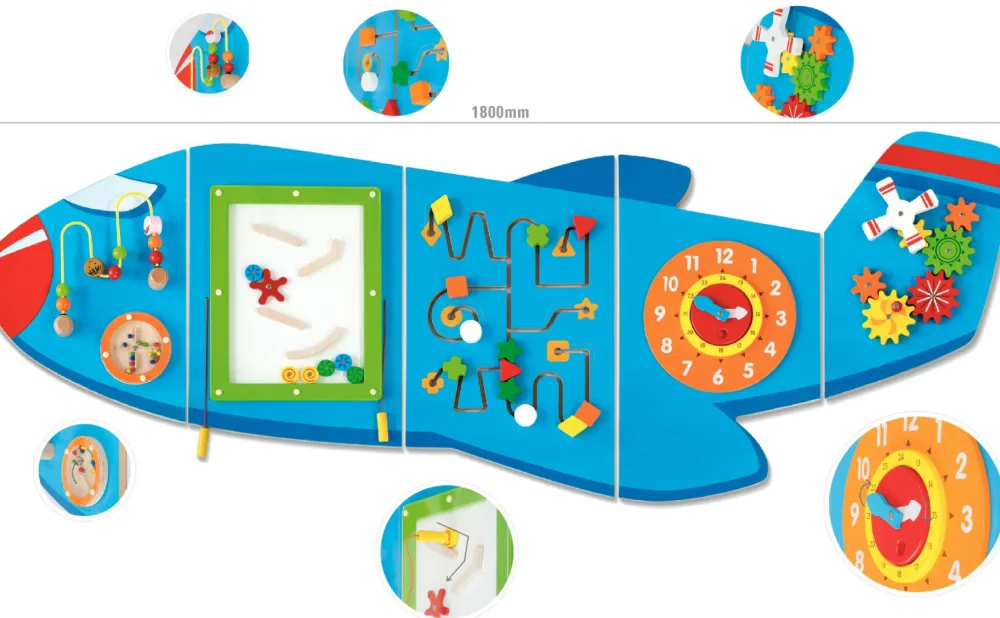 Outlet Vægpanel - Flyvemaskine