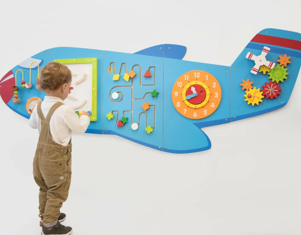 Outlet Vægpanel - Flyvemaskine