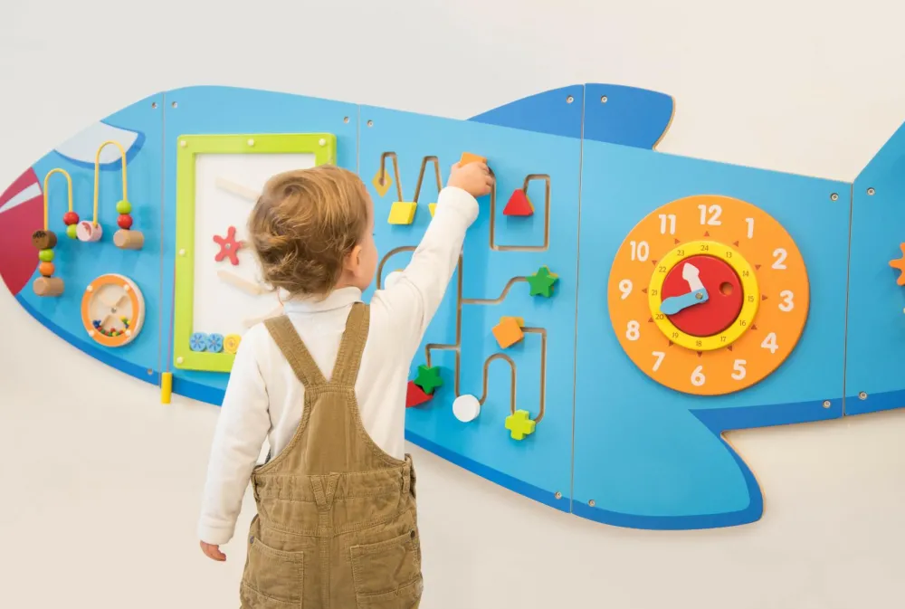 Outlet Vægpanel - Flyvemaskine