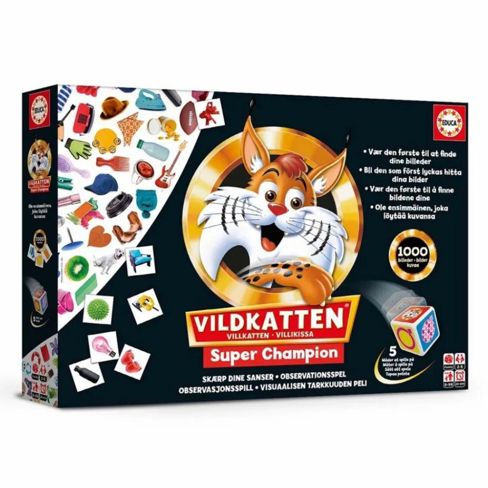 Hot educa Vildkatten Super Champion