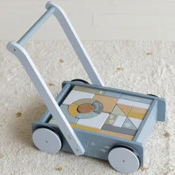 Hot Vogn med klodser - Blå