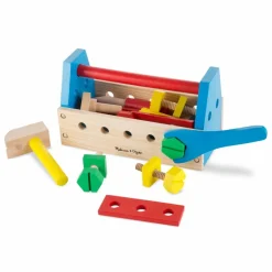 Best Melissa & Doug Værktøjskasse i træ med indhold
