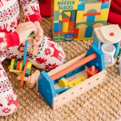 Best Melissa & Doug Værktøjskasse i træ med indhold